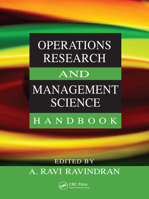 cover image of Operations Research and Management Science Handbook